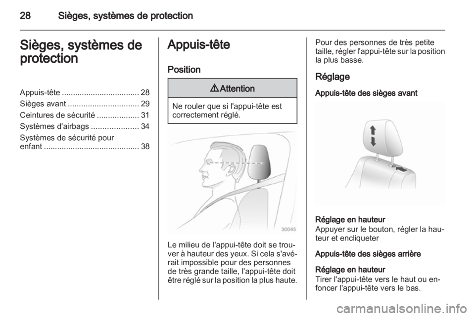 OPEL AGILA 2011  Manuel dutilisation (in French) 