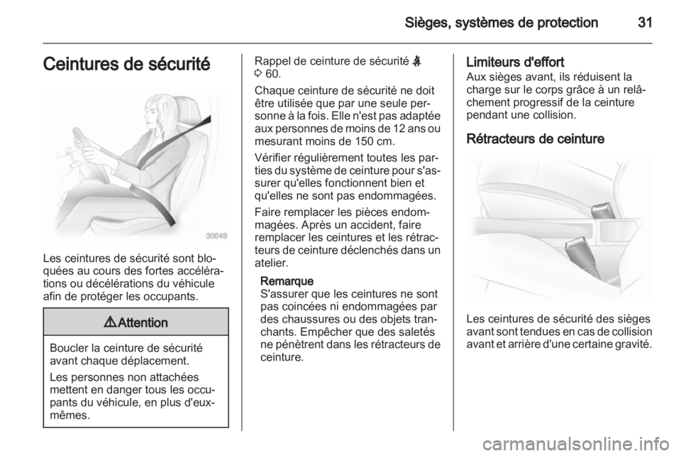 OPEL AGILA 2011  Manuel dutilisation (in French) 