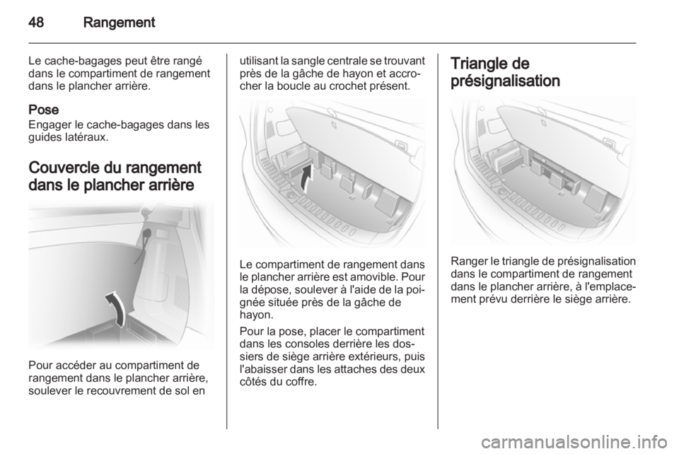 OPEL AGILA 2011  Manuel dutilisation (in French) 