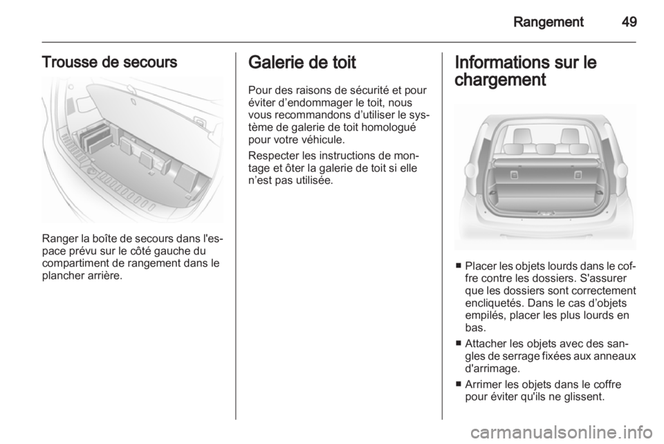 OPEL AGILA 2011  Manuel dutilisation (in French) 