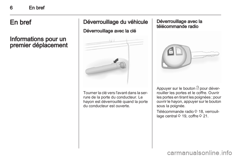 OPEL AGILA 2011  Manuel dutilisation (in French) 