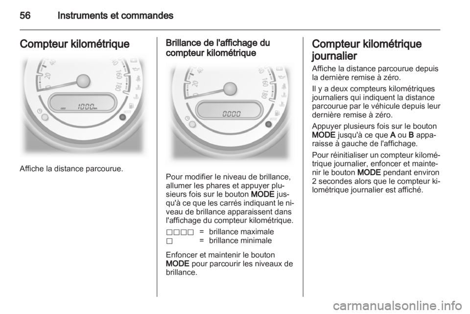 OPEL AGILA 2011  Manuel dutilisation (in French) 