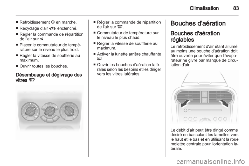 OPEL AGILA 2011  Manuel dutilisation (in French) 