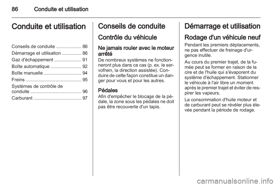 OPEL AGILA 2011  Manuel dutilisation (in French) 