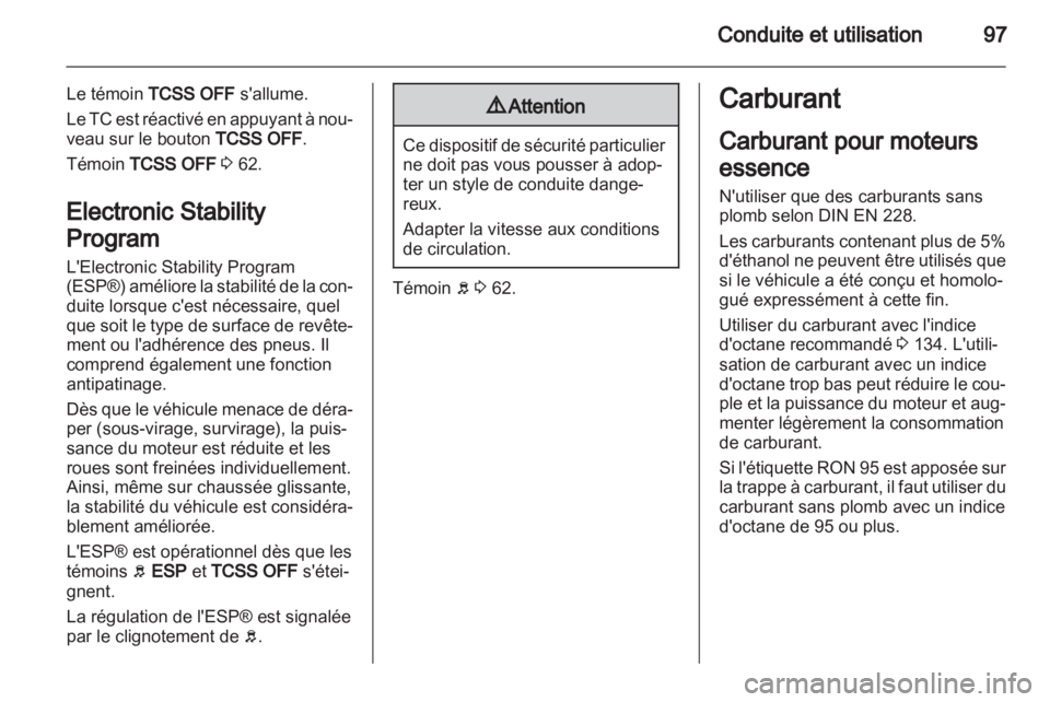 OPEL AGILA 2011  Manuel dutilisation (in French) 