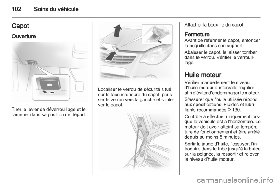 OPEL AGILA 2012  Manuel dutilisation (in French) 