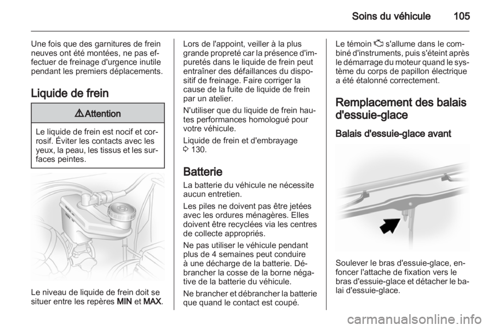 OPEL AGILA 2012  Manuel dutilisation (in French) 