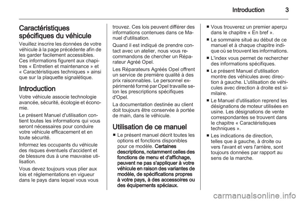 OPEL AGILA 2012  Manuel dutilisation (in French) 