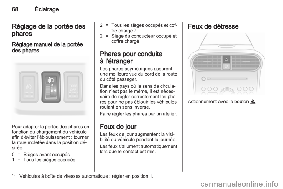 OPEL AGILA 2012  Manuel dutilisation (in French) 