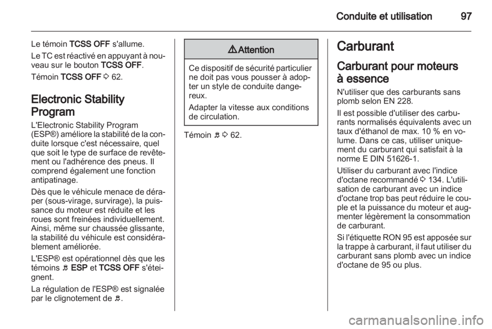 OPEL AGILA 2012  Manuel dutilisation (in French) 