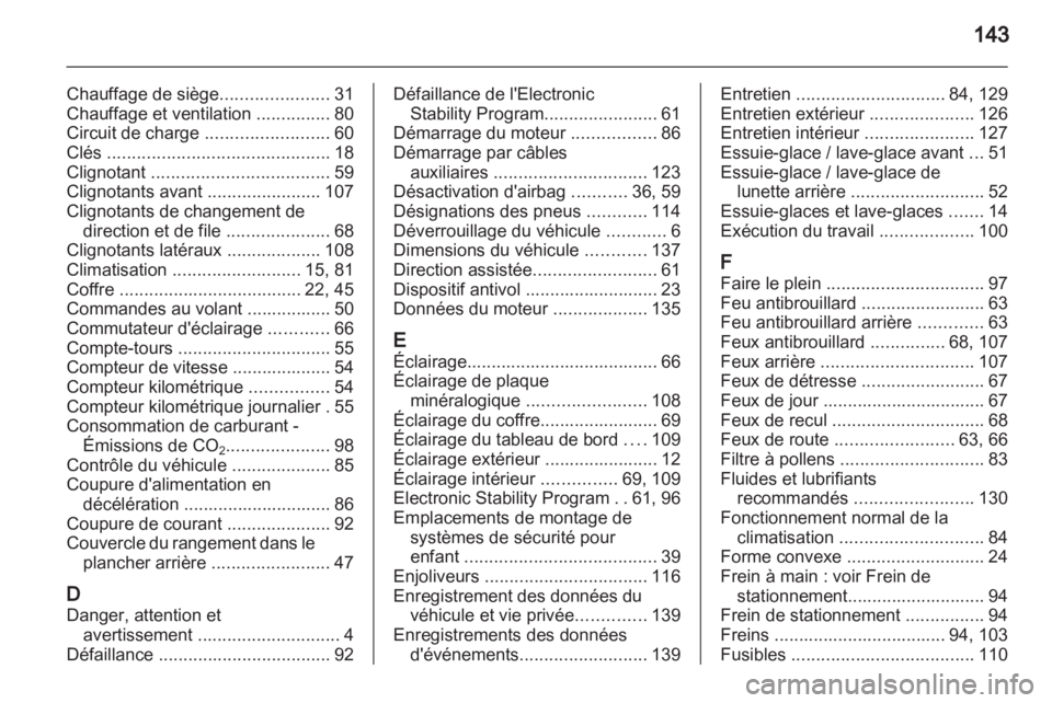 OPEL AGILA 2012.5  Manuel dutilisation (in French) 