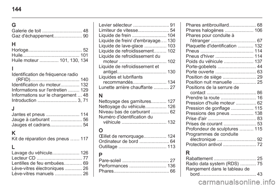 OPEL AGILA 2012.5  Manuel dutilisation (in French) 