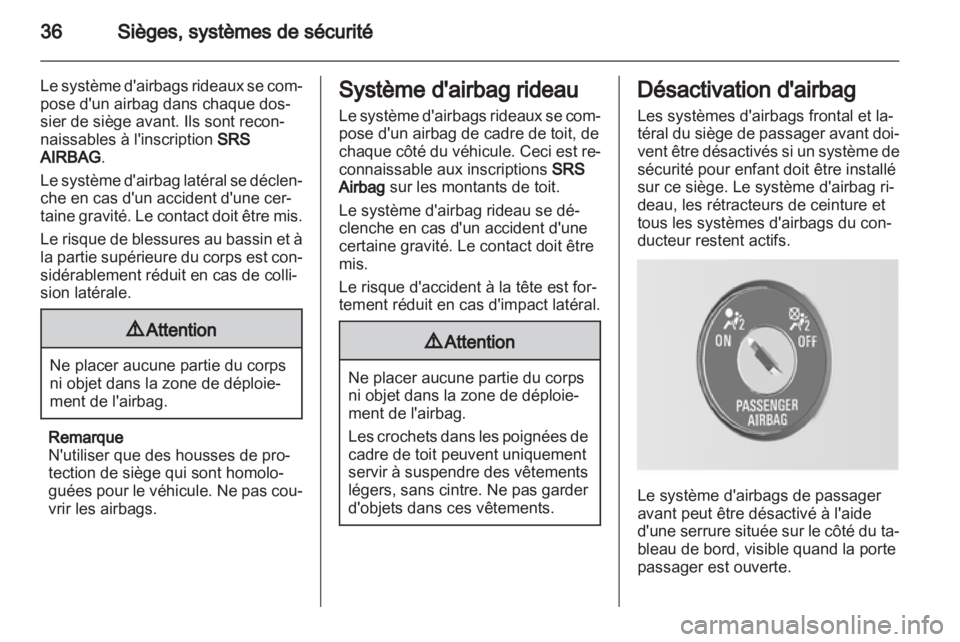 OPEL AGILA 2012.5  Manuel dutilisation (in French) 