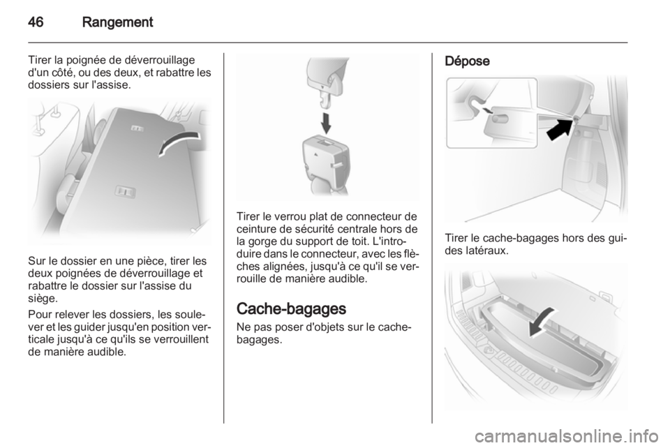 OPEL AGILA 2012.5  Manuel dutilisation (in French) 