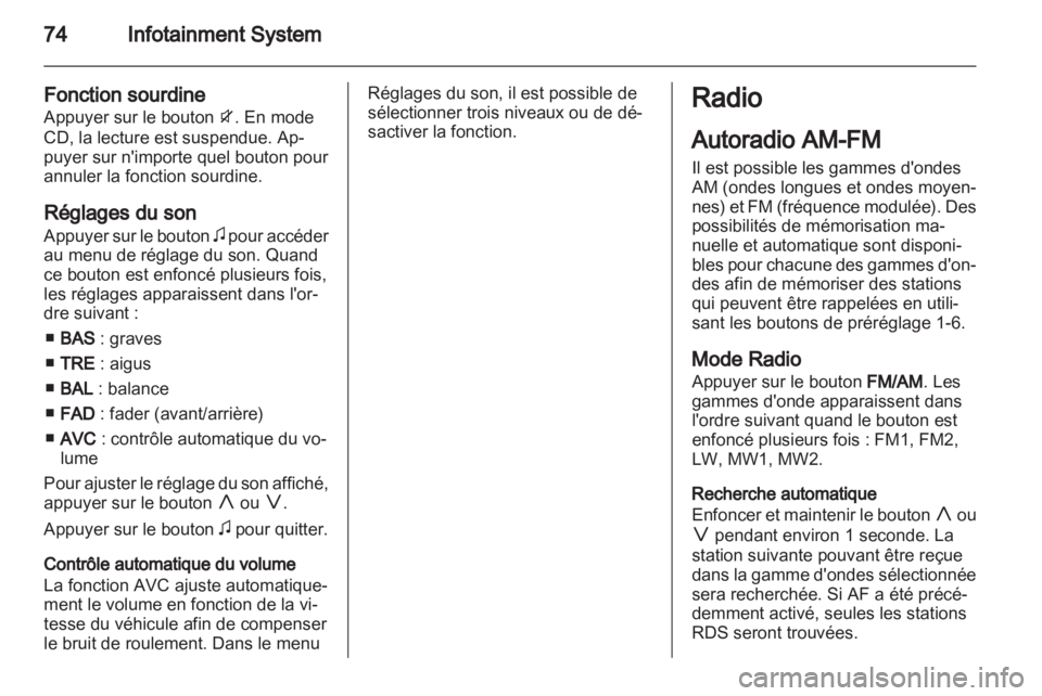 OPEL AGILA 2012.5  Manuel dutilisation (in French) 