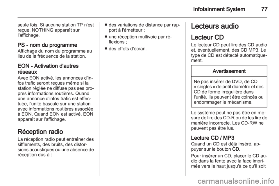 OPEL AGILA 2012.5  Manuel dutilisation (in French) 