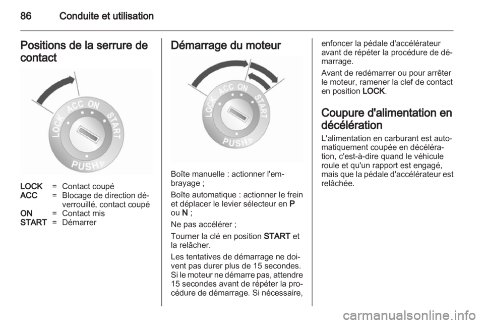 OPEL AGILA 2012.5  Manuel dutilisation (in French) 