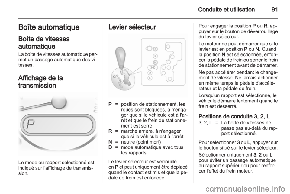 OPEL AGILA 2012.5  Manuel dutilisation (in French) 