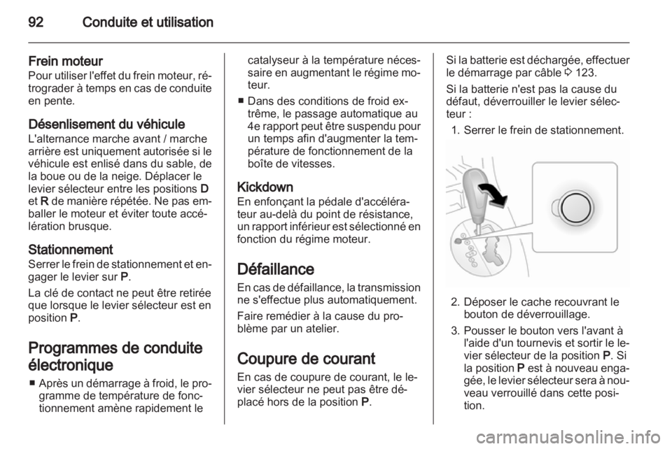 OPEL AGILA 2012.5  Manuel dutilisation (in French) 