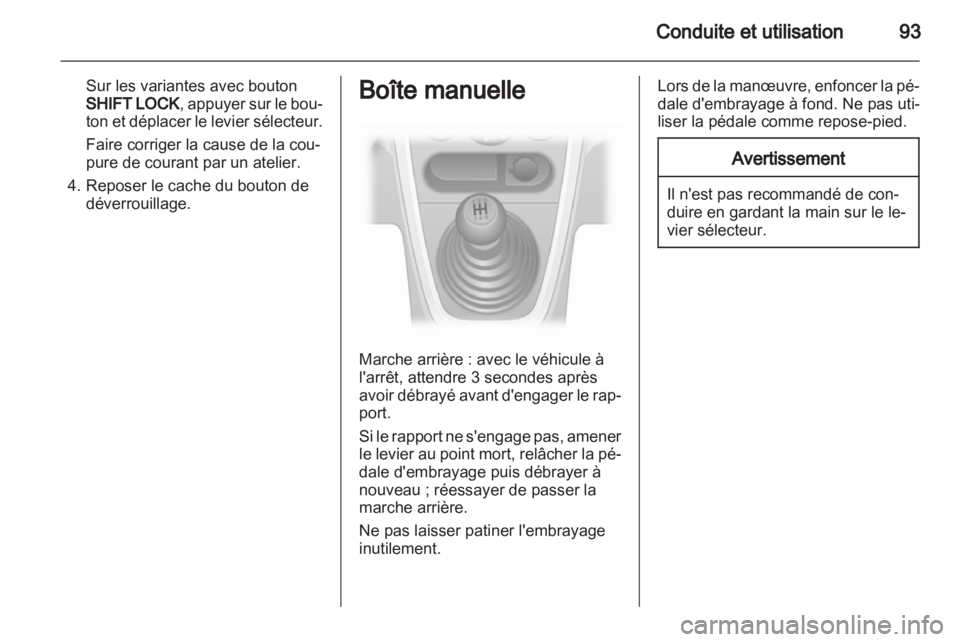 OPEL AGILA 2012.5  Manuel dutilisation (in French) 