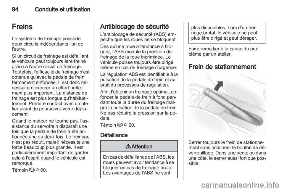 OPEL AGILA 2012.5  Manuel dutilisation (in French) 