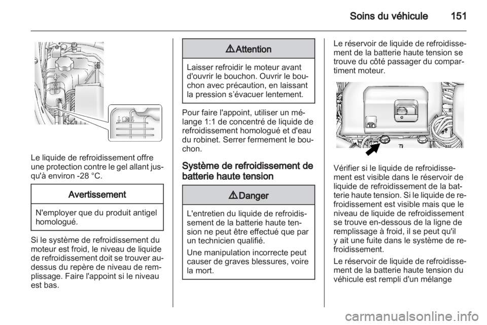 OPEL AMPERA 2012  Manuel dutilisation (in French) 