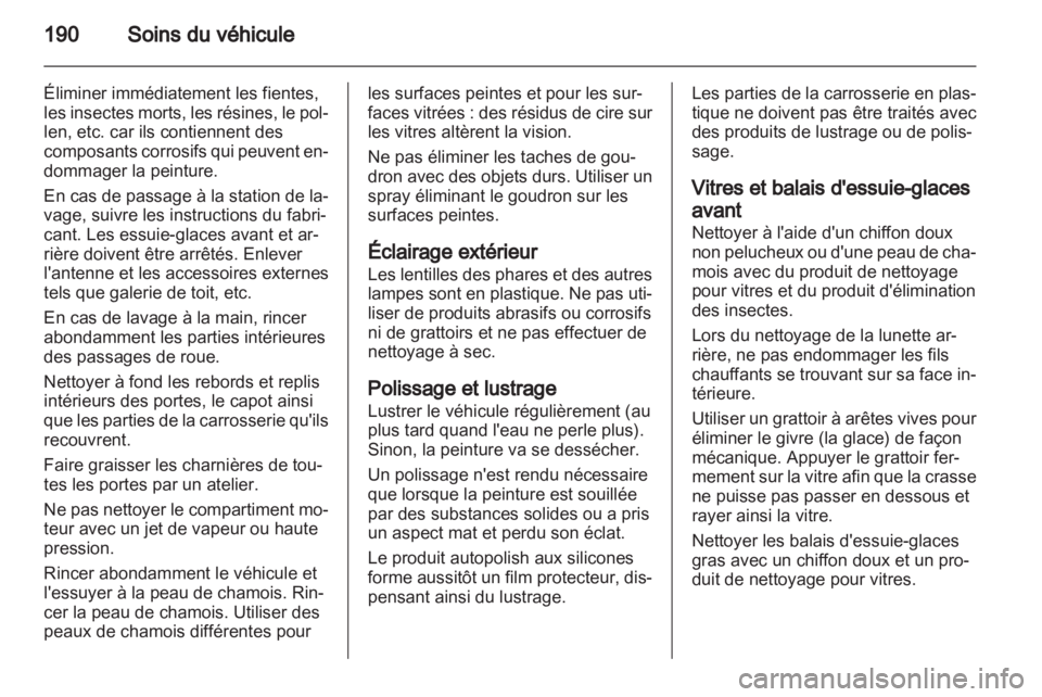 OPEL AMPERA 2012  Manuel dutilisation (in French) 