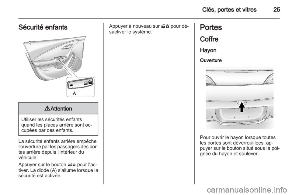 OPEL AMPERA 2012  Manuel dutilisation (in French) 