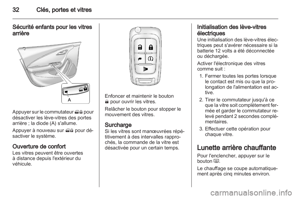 OPEL AMPERA 2012  Manuel dutilisation (in French) 
