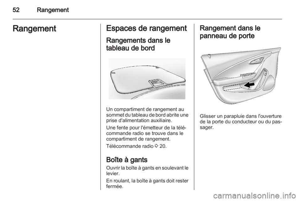 OPEL AMPERA 2012  Manuel dutilisation (in French) 