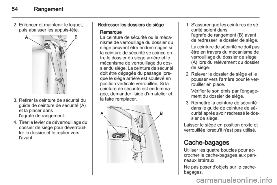 OPEL AMPERA 2012  Manuel dutilisation (in French) 