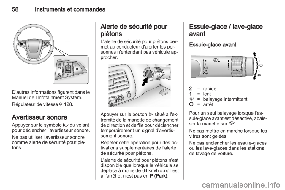 OPEL AMPERA 2012  Manuel dutilisation (in French) 