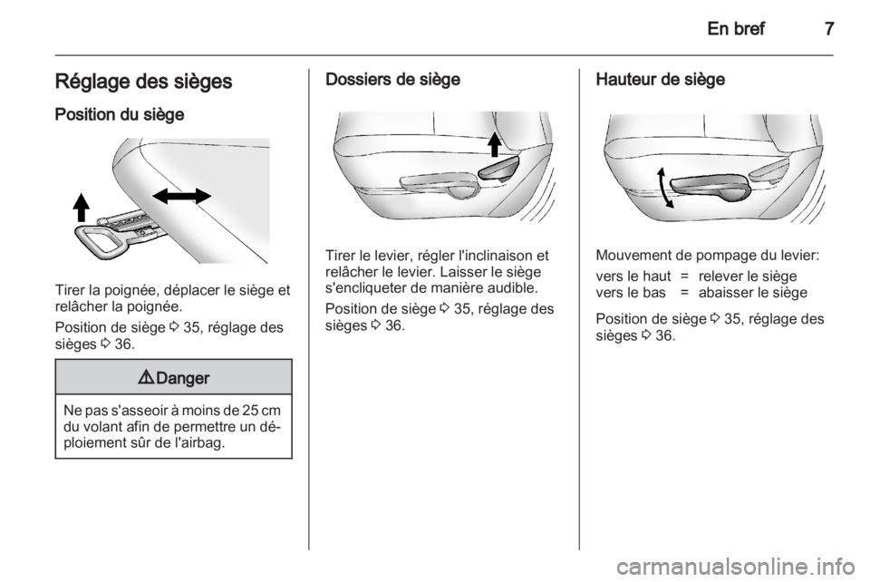 OPEL AMPERA 2012  Manuel dutilisation (in French) 