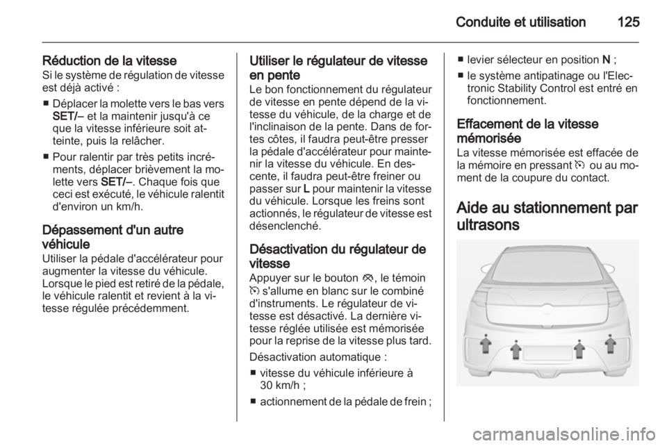 OPEL AMPERA 2012.5  Manuel dutilisation (in French) 