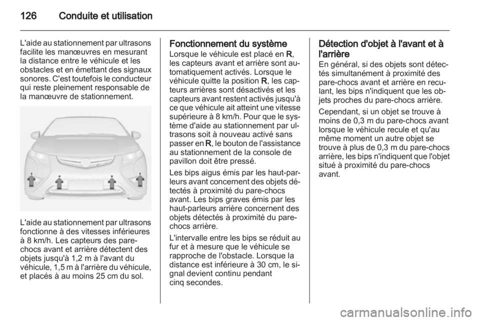 OPEL AMPERA 2012.5  Manuel dutilisation (in French) 
