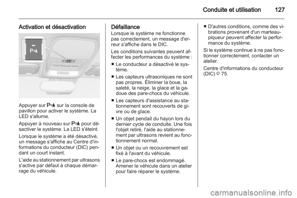 OPEL AMPERA 2012.5  Manuel dutilisation (in French) 
