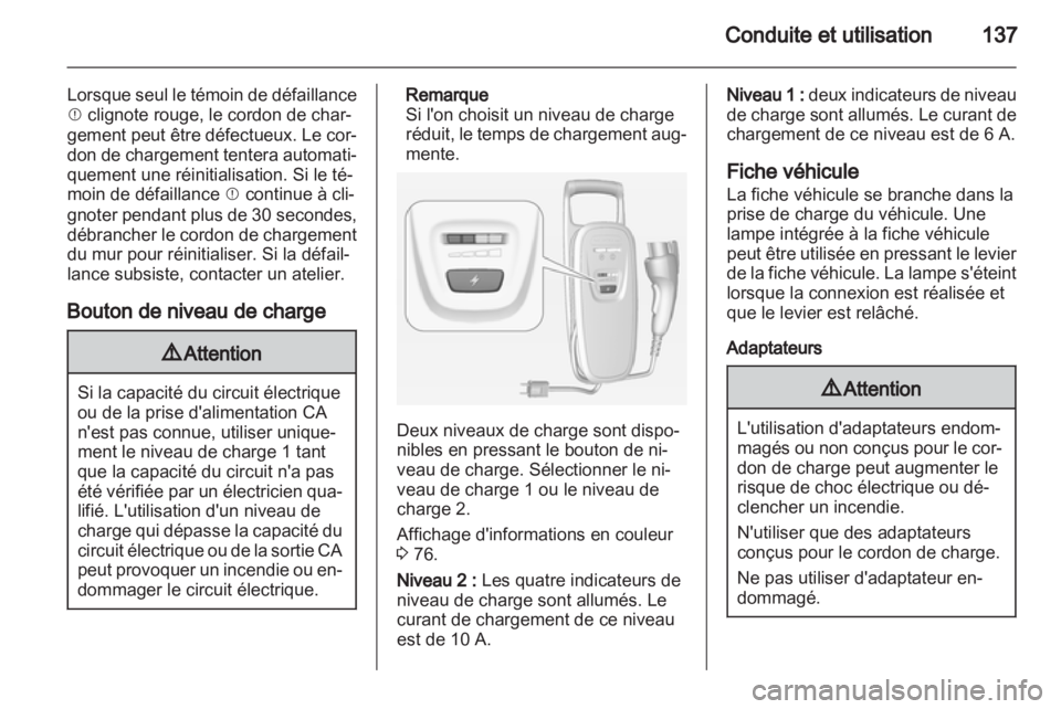 OPEL AMPERA 2012.5  Manuel dutilisation (in French) 