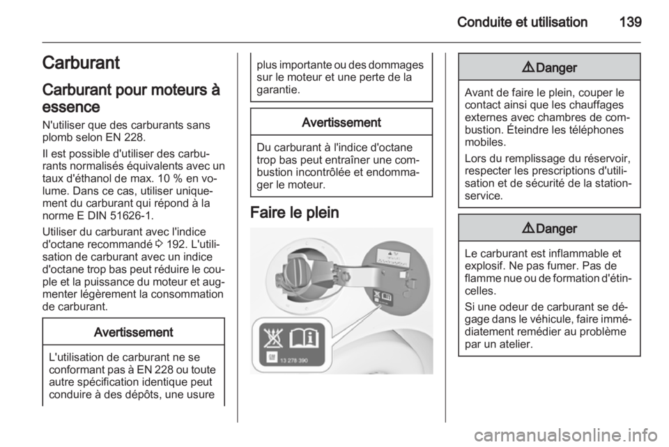OPEL AMPERA 2012.5  Manuel dutilisation (in French) 