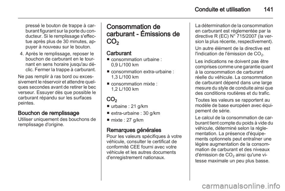 OPEL AMPERA 2012.5  Manuel dutilisation (in French) 