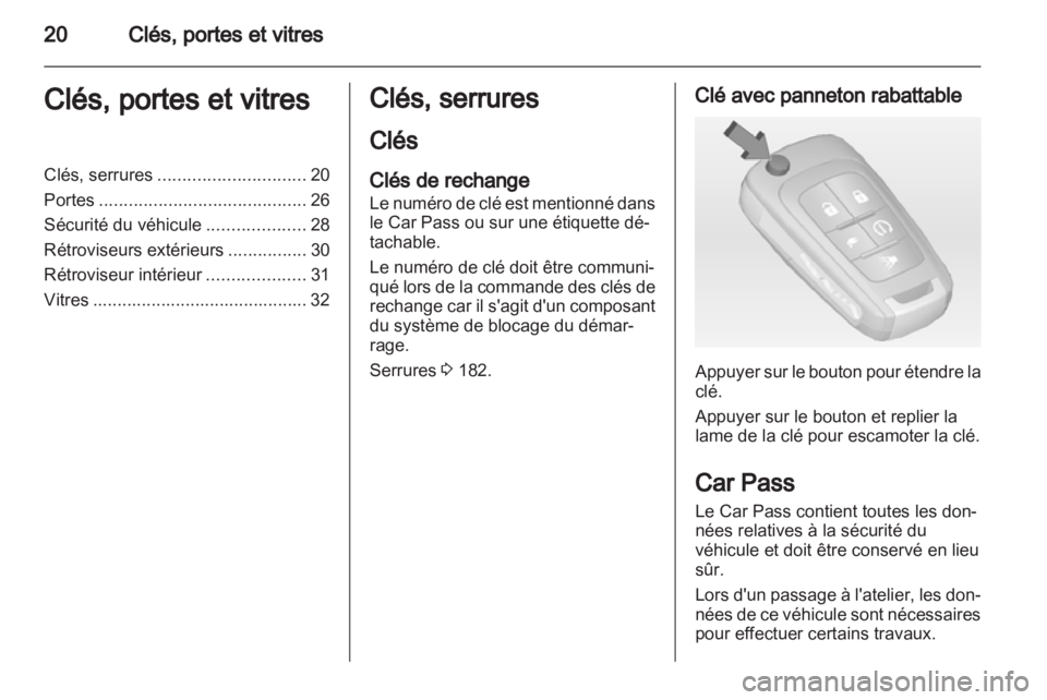 OPEL AMPERA 2012.5  Manuel dutilisation (in French) 