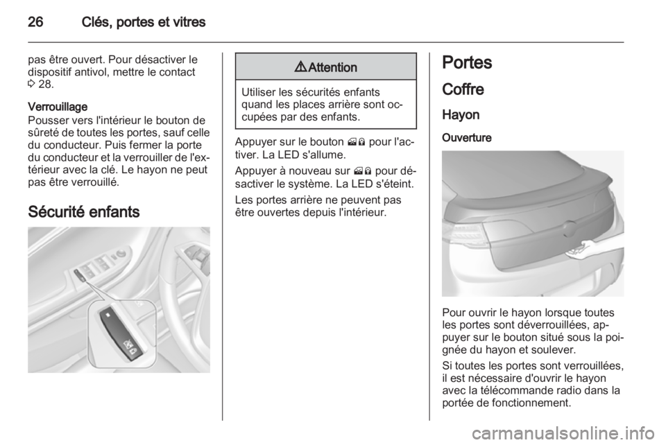 OPEL AMPERA 2012.5  Manuel dutilisation (in French) 