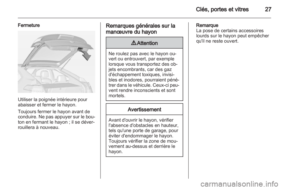 OPEL AMPERA 2012.5  Manuel dutilisation (in French) 