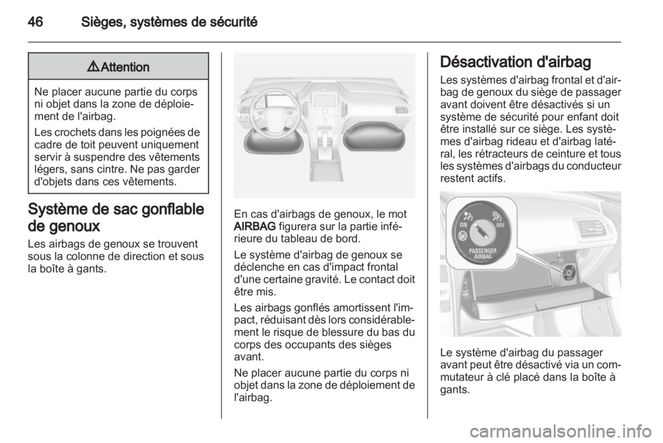 OPEL AMPERA 2012.5  Manuel dutilisation (in French) 