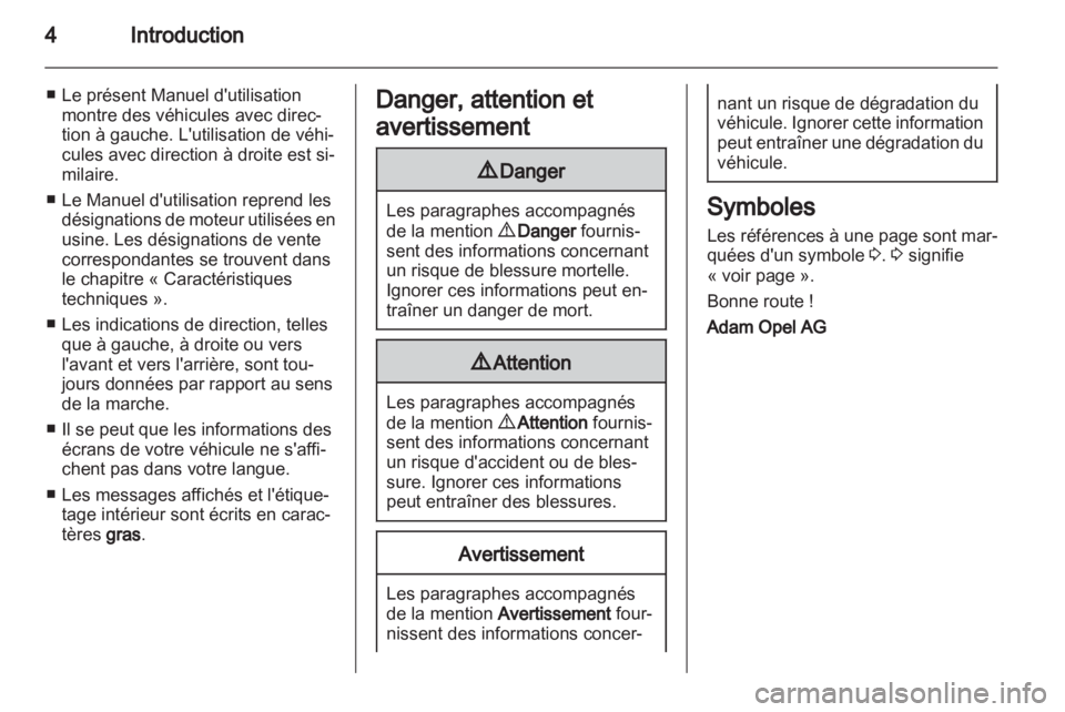 OPEL AMPERA 2012.5  Manuel dutilisation (in French) 