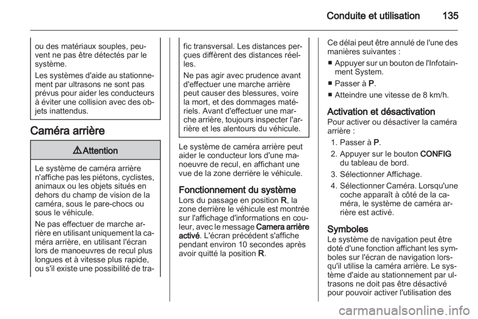 OPEL AMPERA 2013  Manuel dutilisation (in French) 