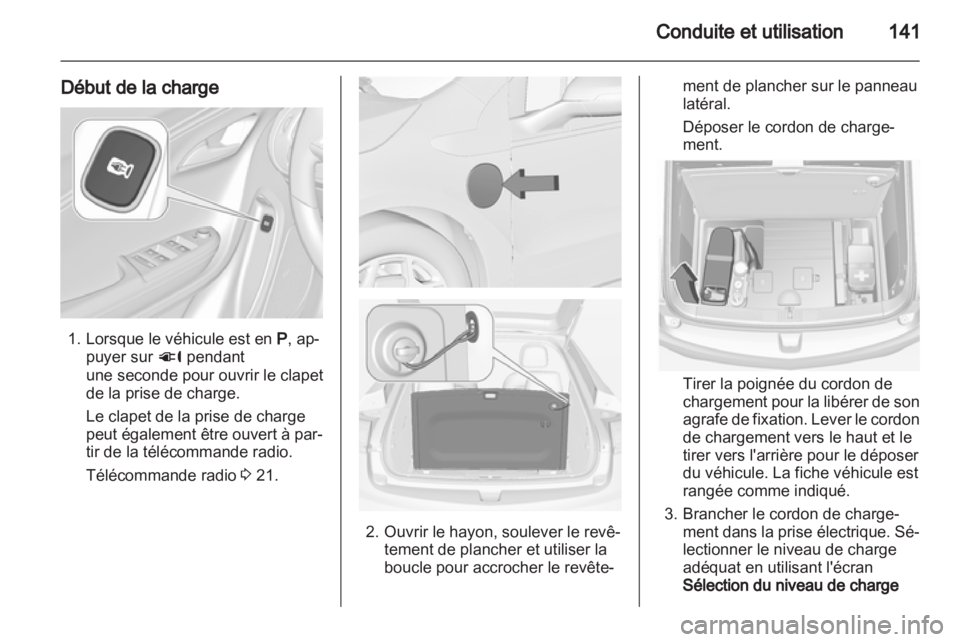 OPEL AMPERA 2013  Manuel dutilisation (in French) 