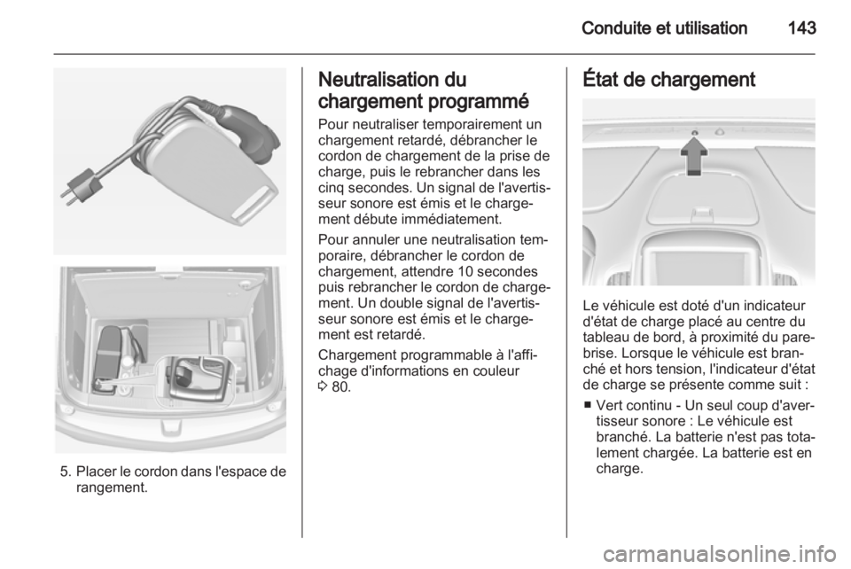OPEL AMPERA 2013  Manuel dutilisation (in French) 