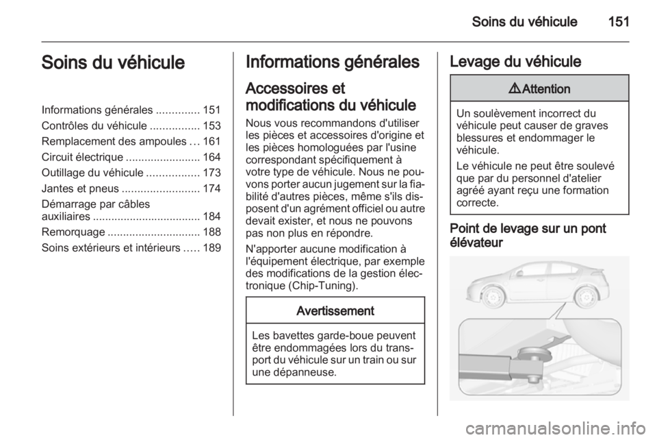 OPEL AMPERA 2013  Manuel dutilisation (in French) 
