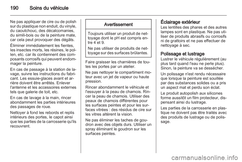 OPEL AMPERA 2013  Manuel dutilisation (in French) 