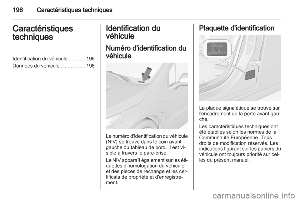 OPEL AMPERA 2013  Manuel dutilisation (in French) 